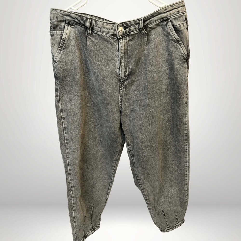 LCW Jeans Grey Wash Relaxed Denim Pants W32 Streetwear Fit